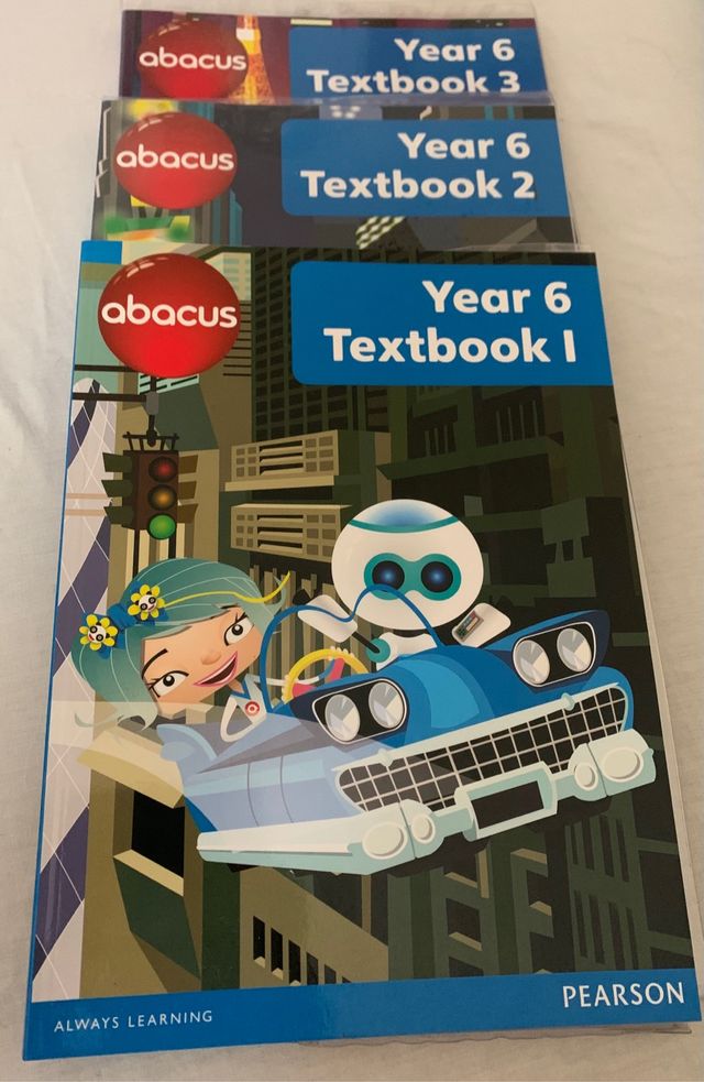 Lote Abacus maths Y 6 Textbook 1, 2 y 3