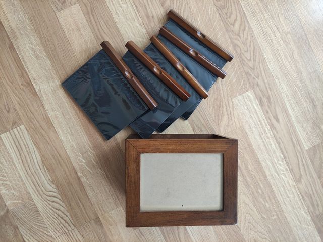 Portafotos de madera