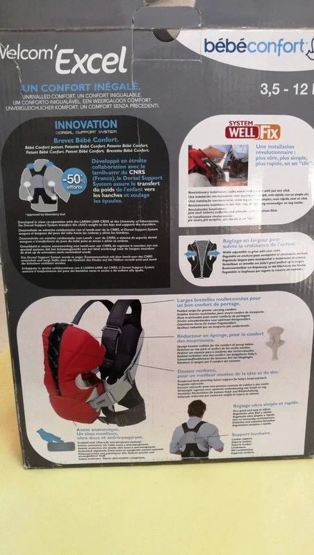 Marsupio Bébé Confort Welcom Excel - Fucsia NUOVO