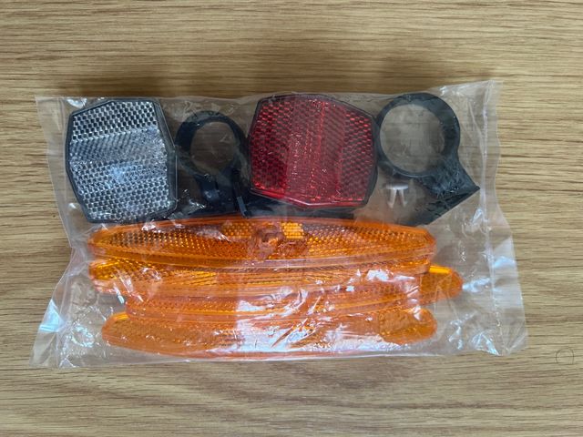 Kit de Reflectores para Bicicletas.