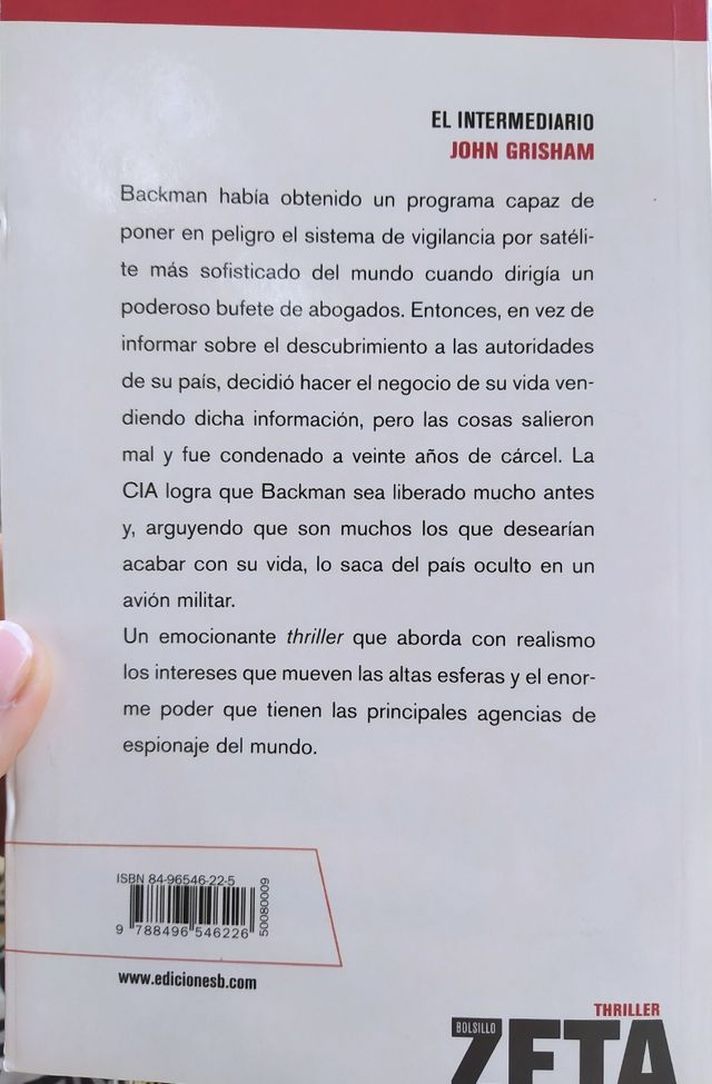 Libro EL INTERMEDIARIO