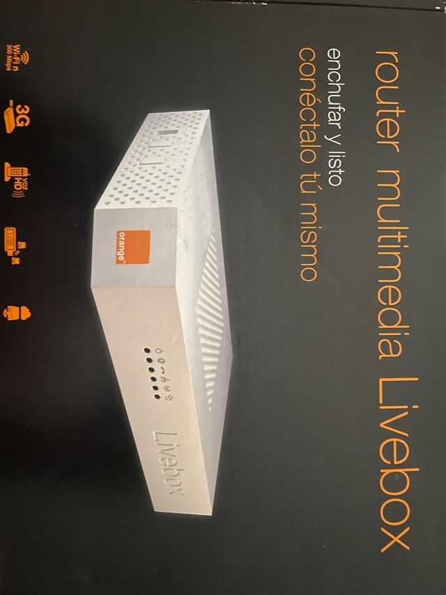 Router Livebox Nuevo(Escucho ofertas)