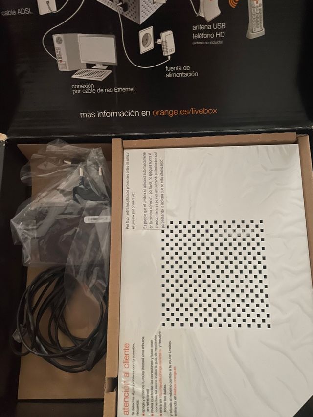 Router Livebox Nuevo(Escucho ofertas)
