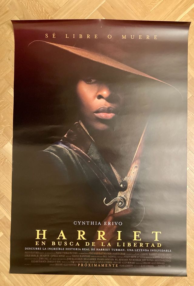 Poster cine Harriet en busca de la libertad