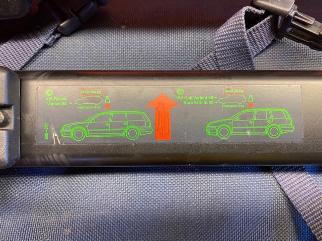 Portapacchi originale Volkswagen