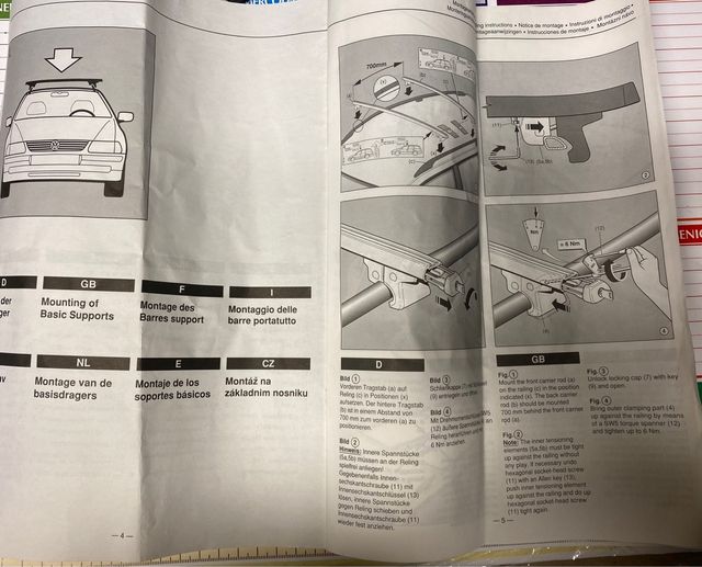 Portapacchi originale Volkswagen