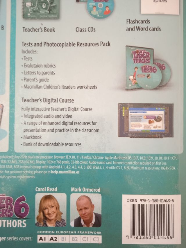 Tiger tracks Pupil's Book 6° Primaria