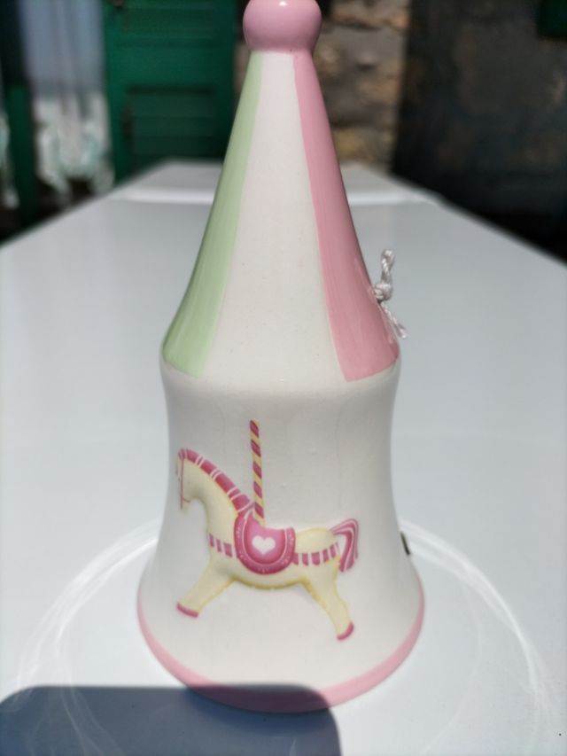 Campanella con cavalli Herbit Porzellan