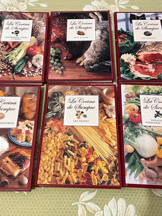 La Cocina de Siempre mini enciclopedia 6 TOMOS