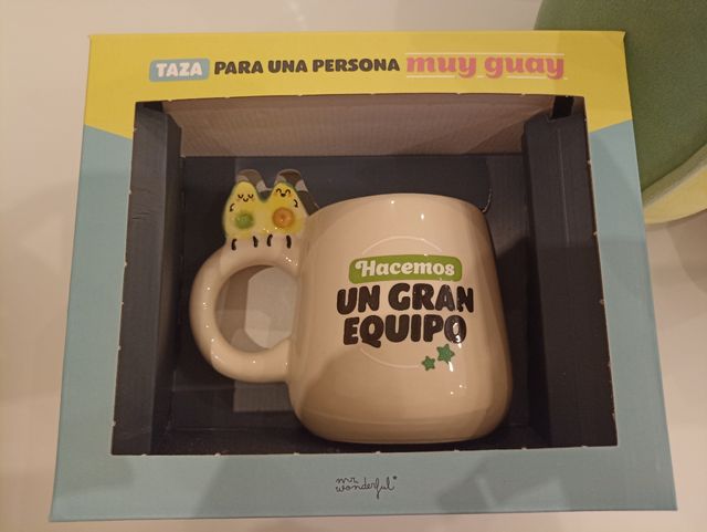 Taza Aguacate Mr Wonderful NUEVA