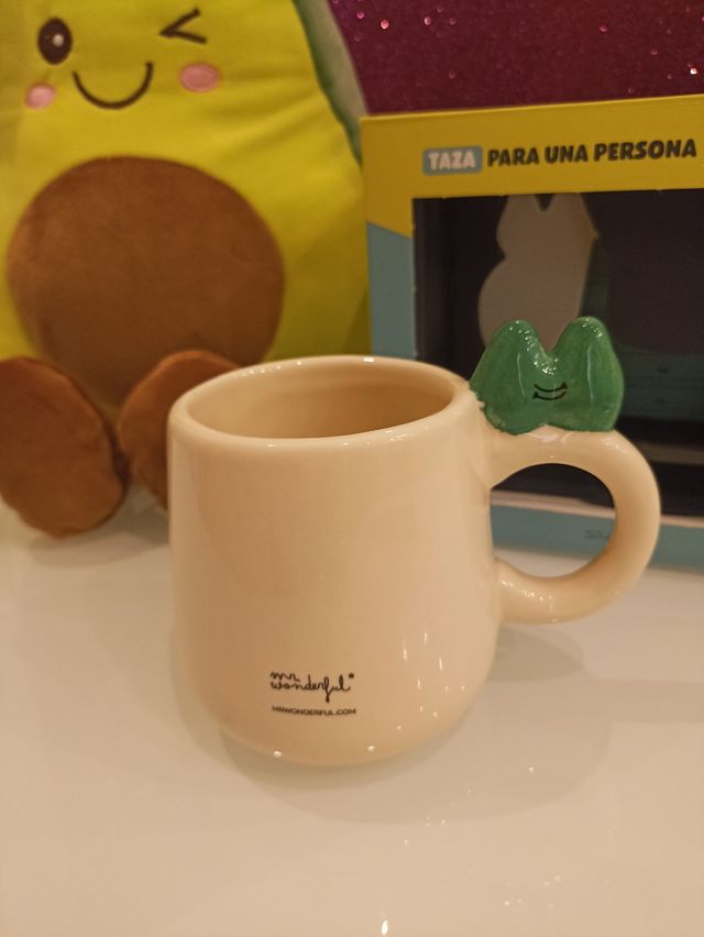 Taza Aguacate Mr Wonderful NUEVA