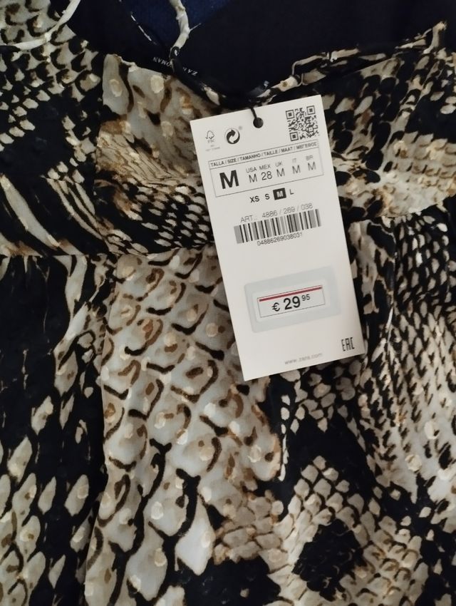 vestido mini animal print