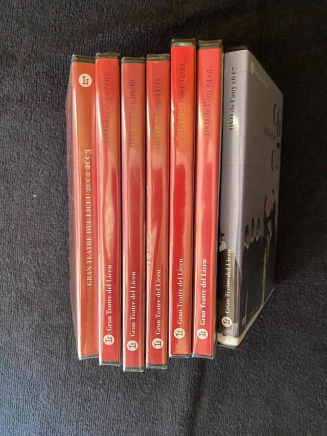 DVD'S GRAN TEATRO DEL LICEO
