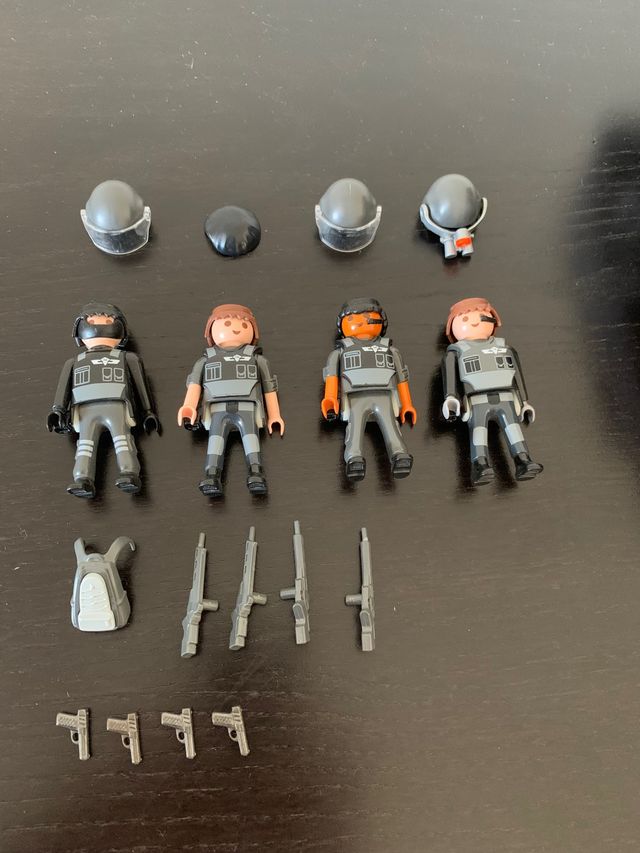 Play Mobil coche helicóptero