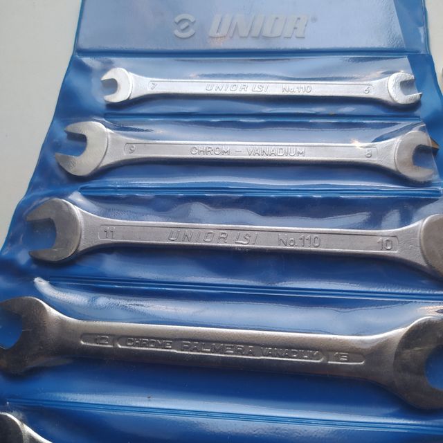 1 Juego de 8 llaves fijas de 6-7 a 20-22