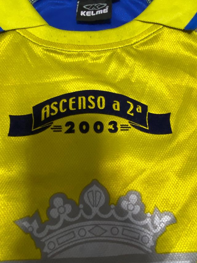 ANTIGUA CAMISETA CADIZ C.F 2003