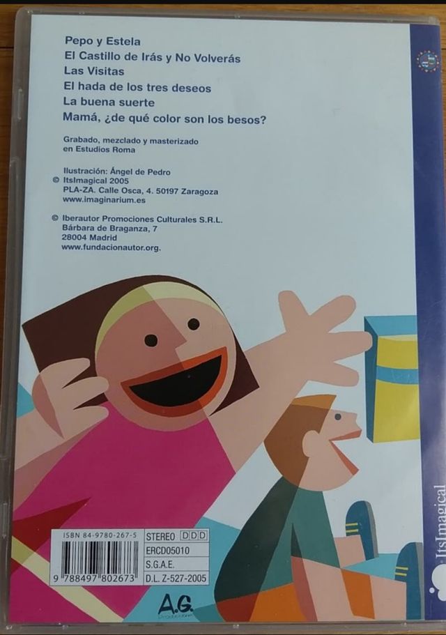 Dvd Cuentos contados Itslmagical