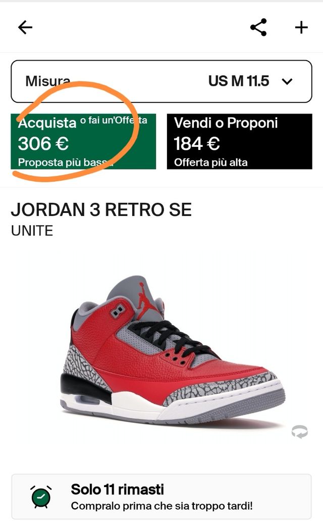 Jordan 3 Fire Red Cement Grey