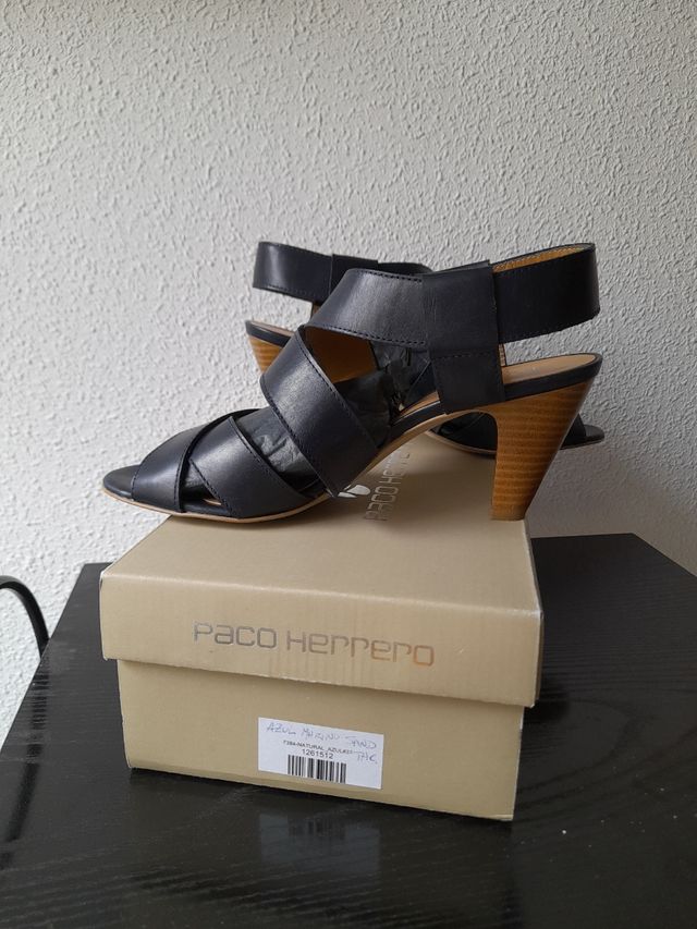 Sandalias piel Paco Herrero. ¡REBAJADAS!