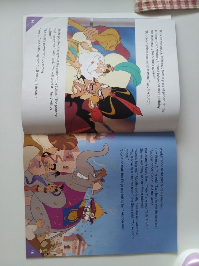 Libro en Ingles Aladdin
