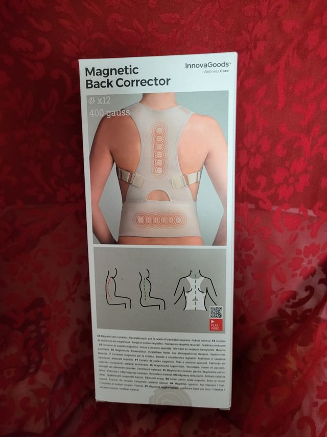 Corrector de espalda.