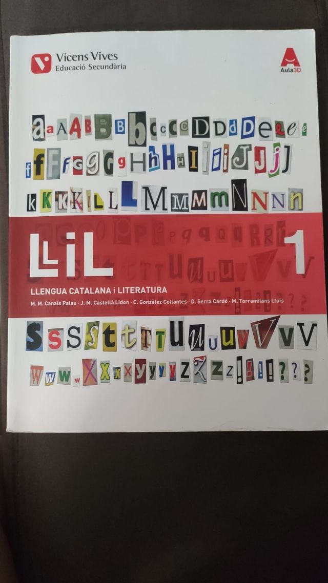 Libro 1⁰ de Eso Llengua Catalana i Literatura