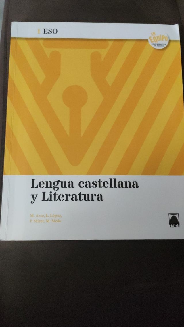 Libro 1⁰ de Eso Lengua Castellana y Literatura