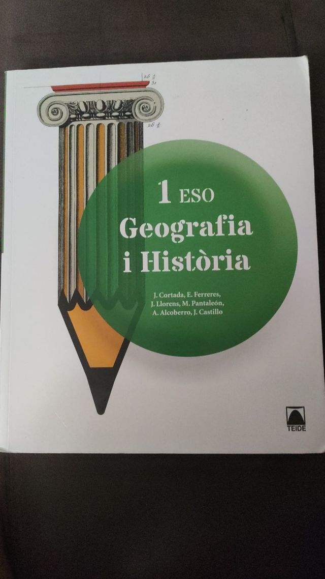 Libro 1⁰ de ESO "GEOGRAFÍA I HISTORIA"