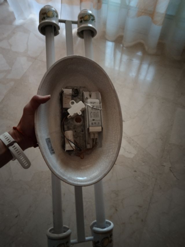 ¡GANGA! LÁMPARA DE CERÁMICA