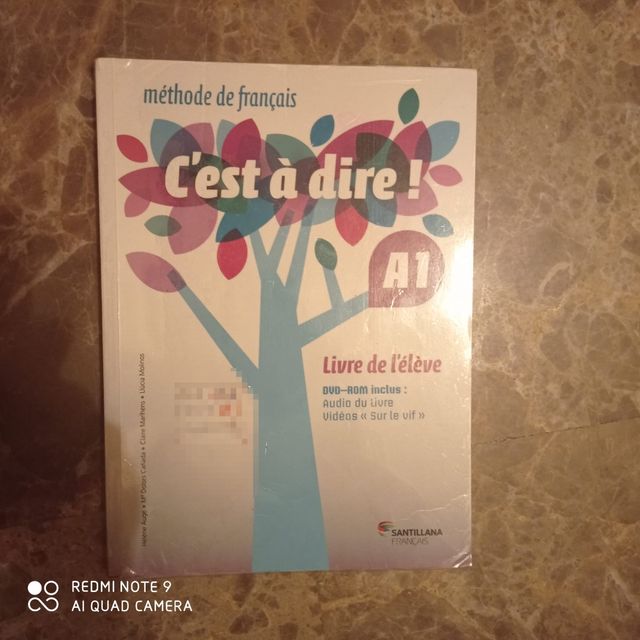 Libro Francés C'est á dire A1 (livre de l'éléve)