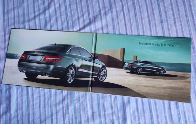 Catalogo presentación Mercedes Clase E coupé.