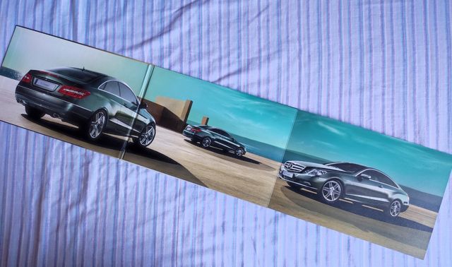 Catalogo presentación Mercedes Clase E coupé.