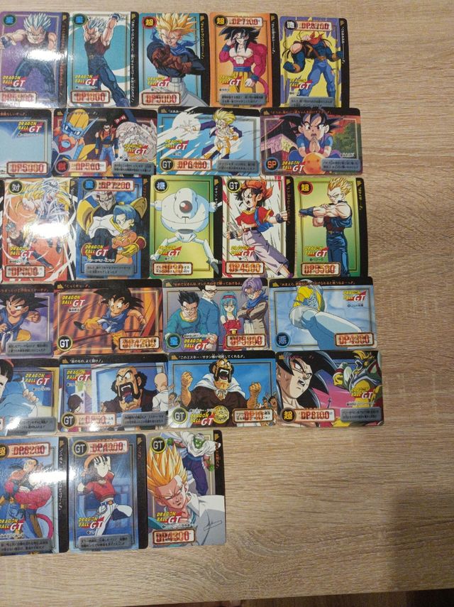 Carddass Dragon Ball GT / Set 32 tarjetas