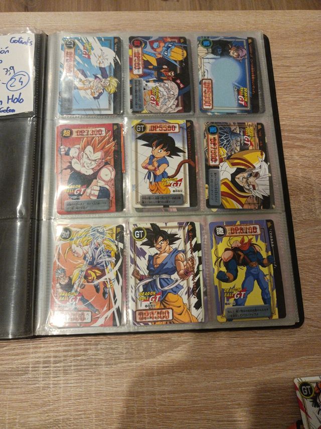 Carddass Dragon Ball GT / Set 32 tarjetas