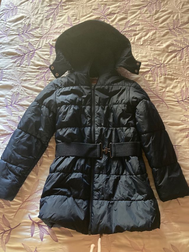 Abrigo tipo plumas largo de Neck&Neck talla8