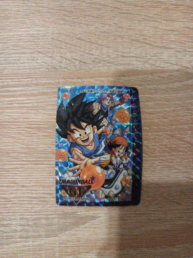 Carddass Dragon Ball GT número 90 Holo Prism