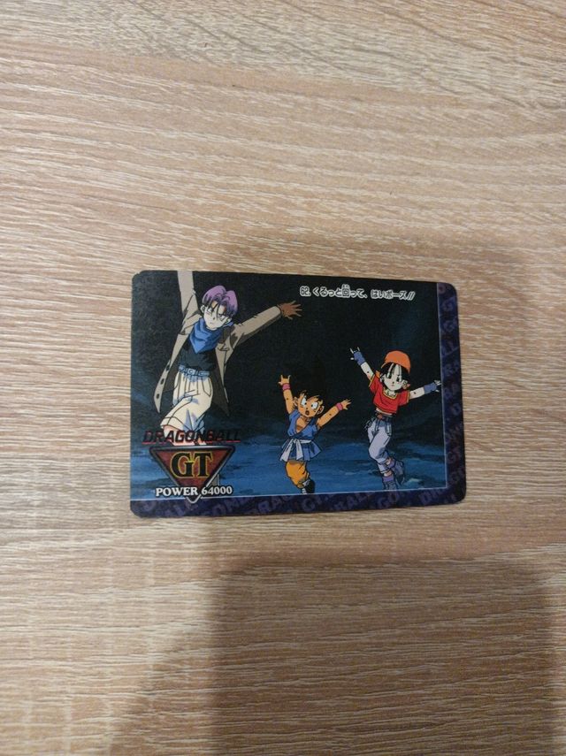 Carddass Dragon Ball GT quiz battle número 62