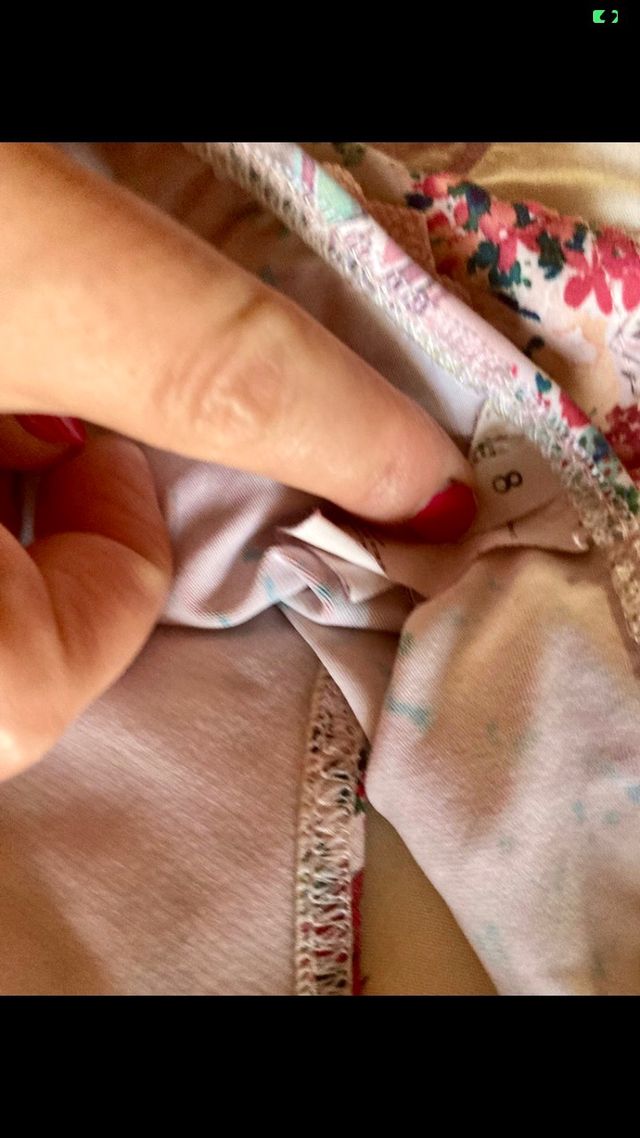 Bikini talla 8 como nuevo. Estampado