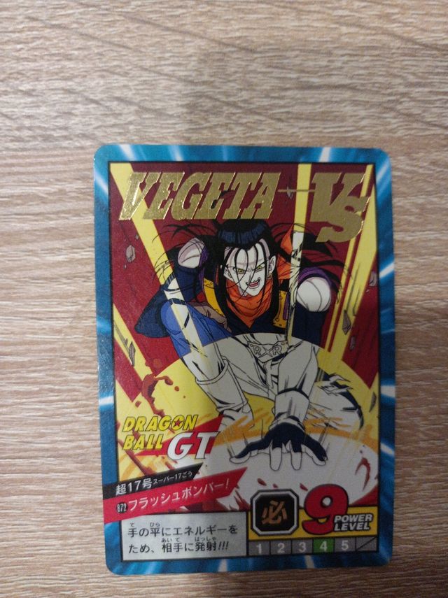 Carddass Dragon Ball GT Set de 12 tarjetas