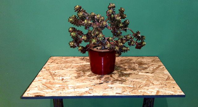 Mesa vintage máquina coser Singer 1930