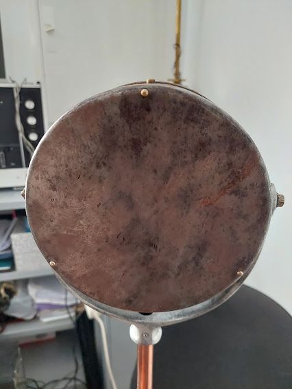 antiguo miliamperimetro de barco WERKE años 50