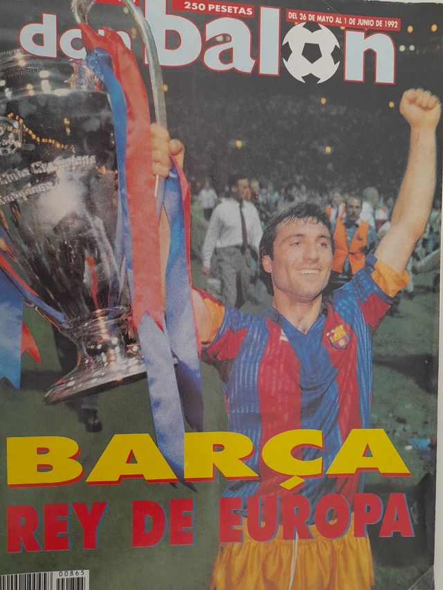Don balón 865 Barcelona campeón 1992