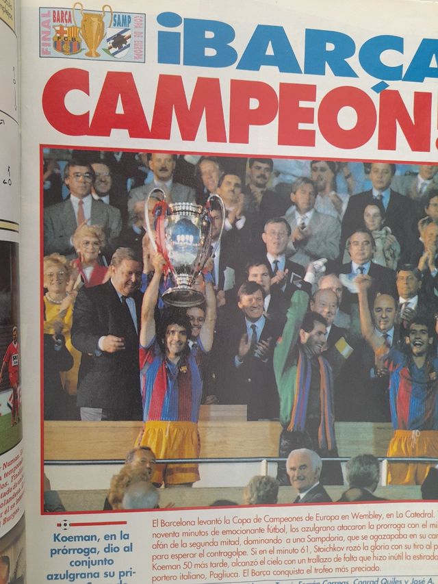 Don balón 865 Barcelona campeón 1992