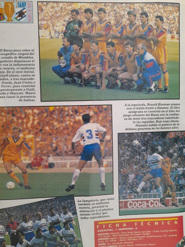 Don balón 865 Barcelona campeón 1992