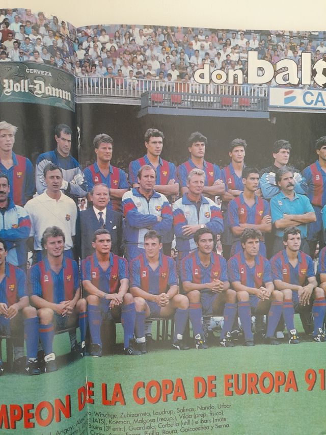 Don balón 865 Barcelona campeón 1992
