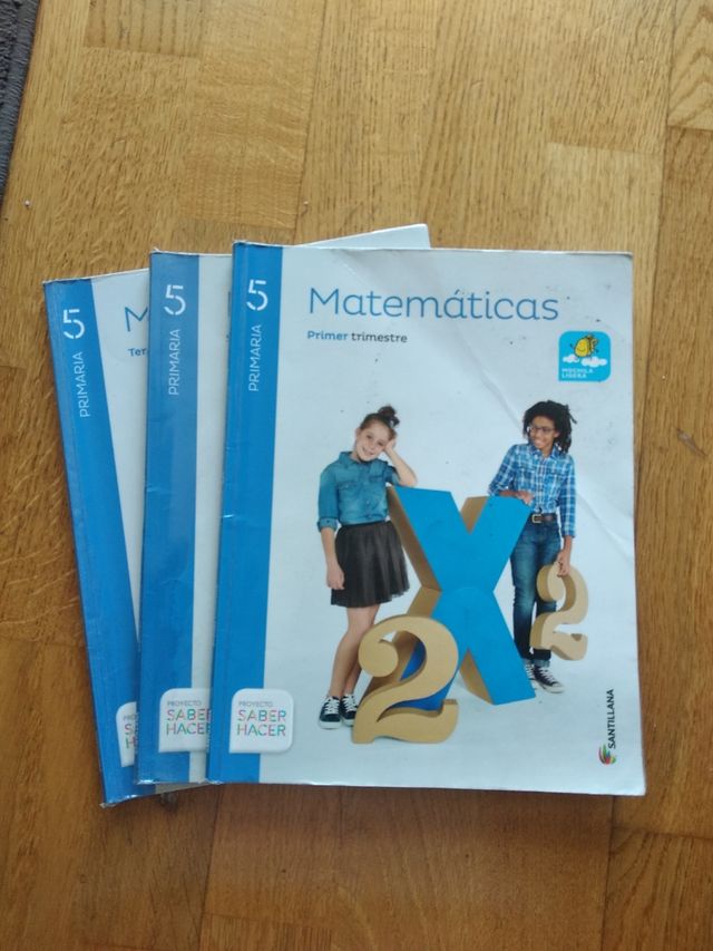 libros 5 prim matemáticas saber hacer