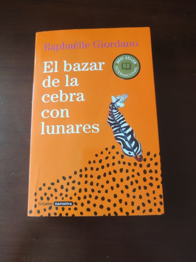 Libro autoayuda.El Bazar de la cebra con lunares