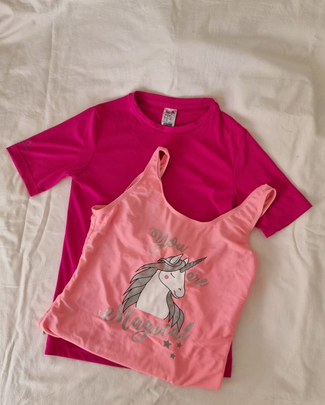 Bañador + Camiseta de protección solar