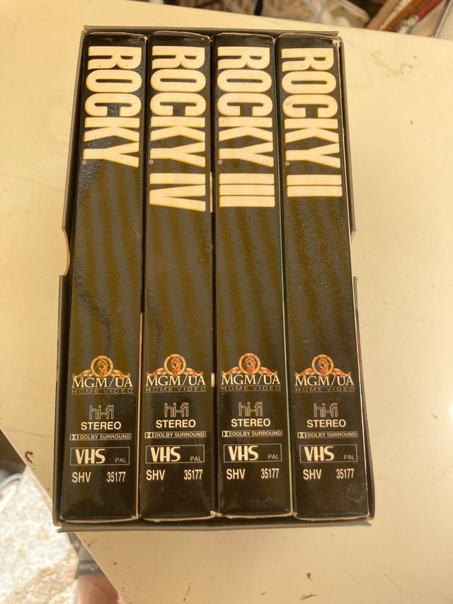 Colección Rocky VHS