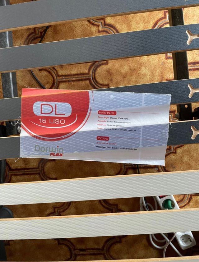 Pack Somier Calvin articulado + Colchón DL 15 Liso